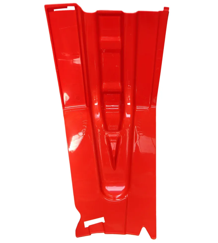 ABS flodbarriere rød H: 52 cm indvendig kurve