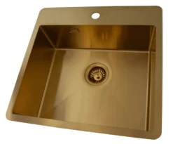 ADORA® Optimus køkkenvask guld 550 x 530 mm