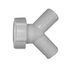 Afløbsforskruning dobbelt 1" x 3/4" x 3/4"