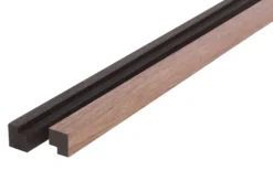 Afslutningsliste Premium/Proff walnut 2-pk.