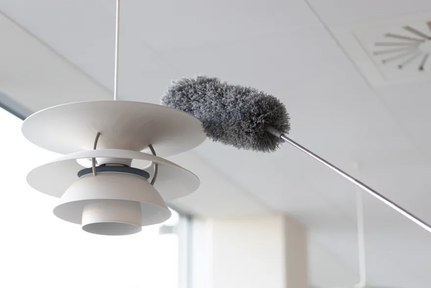 Afstøver m/teleskopskaft 85-250 cm - G. Funder