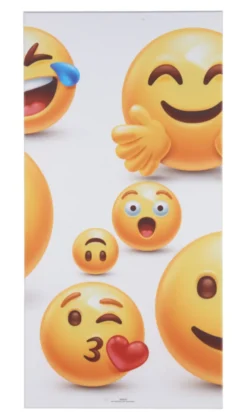 Akustikbillede Art-Acoustic emoji III 60 x 120 cm
