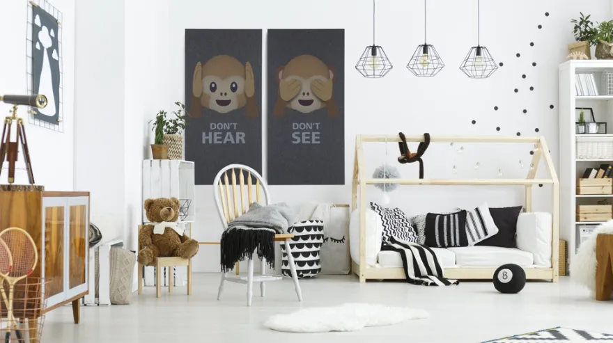 Akustikbillede Art-Acoustic see 60 x 120 cm - mørk grå