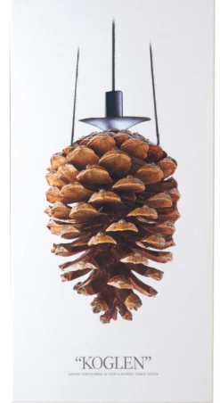 Akustikbillede Art-Acoustic koglen 60 x 120 cm - hvid