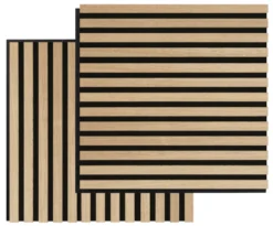 Akustikpanel Square ash 22 × 520 × 520 mm 2-pk.