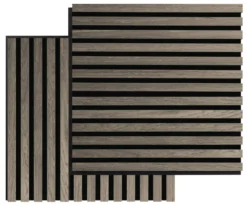 Akustikpanel Square grey oak 22 × 520 × 520 mm 2-pk.