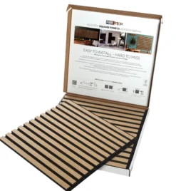 Akustikpanel Square light oak 22 × 520 × 520 mm 2-pk.