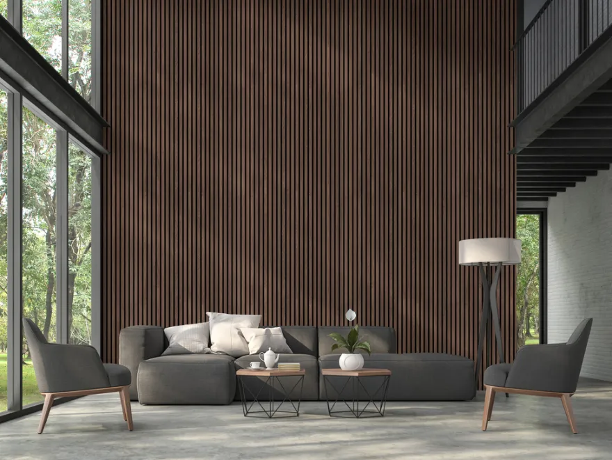Akustikpanel Premium grey oak 22 x 605 x 2440 mm