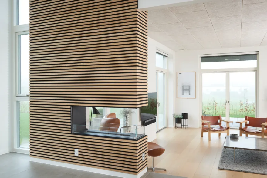 Akustikpanel Premium light oak 22 x 605 x 2440 mm
