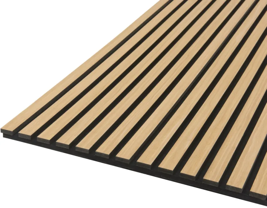 Akustikpanel Quanti light oak 18 x 520 x 2440 mm