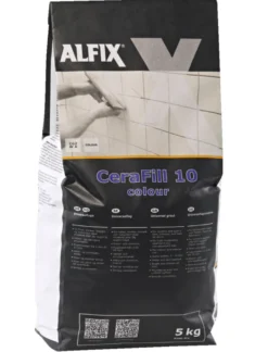 Alfix CeraFill 10 universalfuge - lysegrå