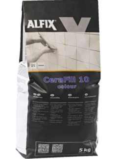 Alfix CeraFill 10 universalfuge - koksgrå