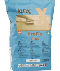 Alfix ProFix Plus fliseklæber lysegrå 18 kg