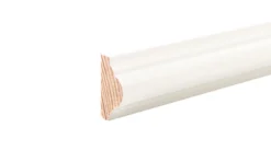 Almueliste fyr hvid - 11 x 21 x 3000 mm