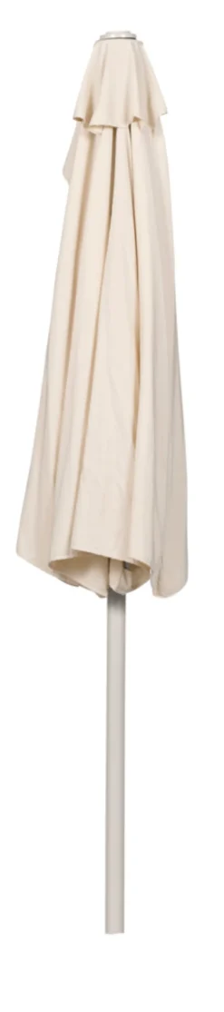 Altanparasol m/krank sandgrå B270 x D135 x H234 cm