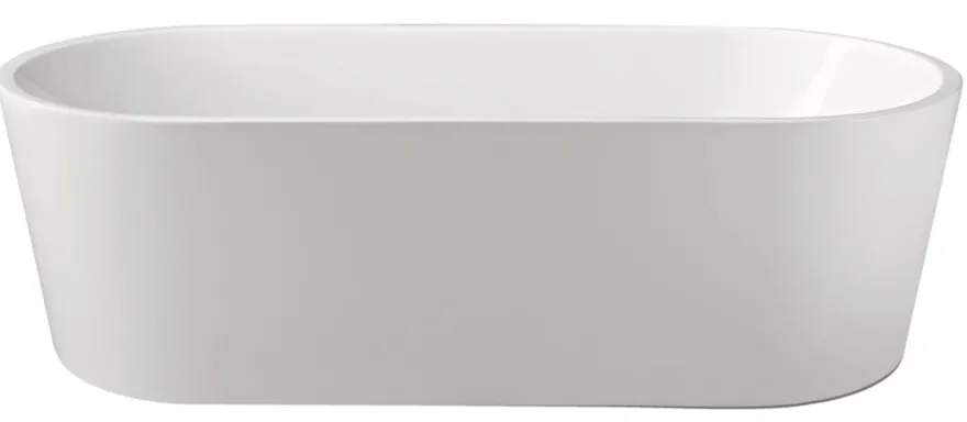 Badekar ovalt fritstående L178 x B80 x H56 cm