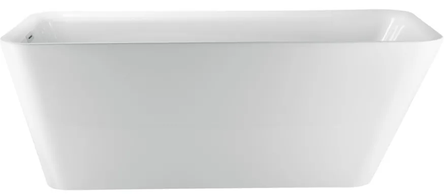 Badekar rektangulært fritstående L170 x B78 x H60 cm