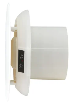 Badrumsventilator m/hygrostat og LED-display - GRAD