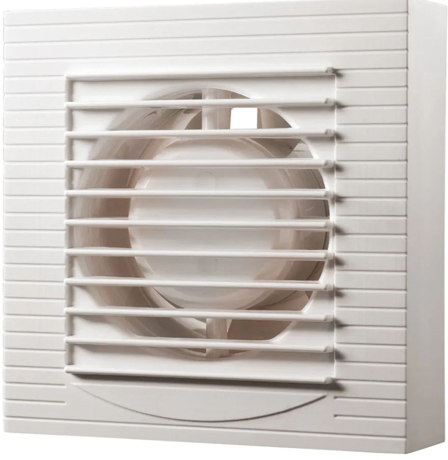 Badrumsventilator m/hygrostat og timer - GRAD