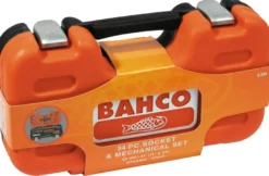 Bahco topnøglesæt 1/4" + 3/8" - 34 dele
