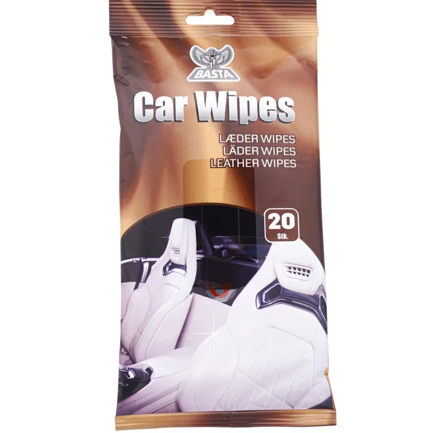 Basta Car Wipes læder 20 stk.