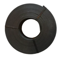 Bedkant 10 meter sort plast