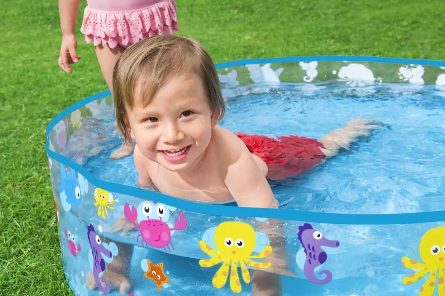 Bestway Aqautic Fill 'N Fun børnepool Ø122 cm