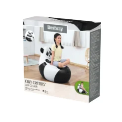 Bestway Cozy Critters oppustelig stol panda