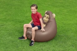 Bestway Cozy Critters oppustelig stol abe
