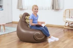 Bestway Cozy Critters oppustelig stol abe