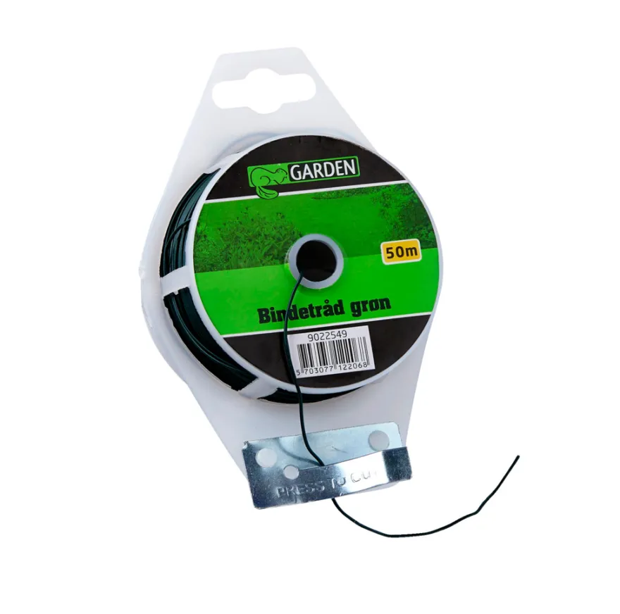 Bindetråd grøn Ø0,92 mm x 50 meter - Garden®