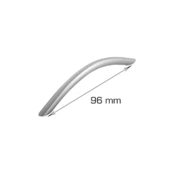 Bøjlegreb buet 96 mm 2 stk.