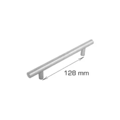 Bøjlegreb T-greb 128 mm 2 stk.