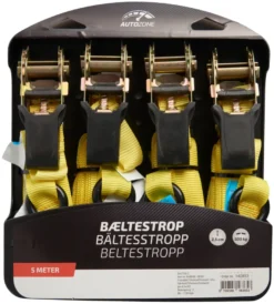 Bæltestropper 4 stk. 5 meter - AutoZone®