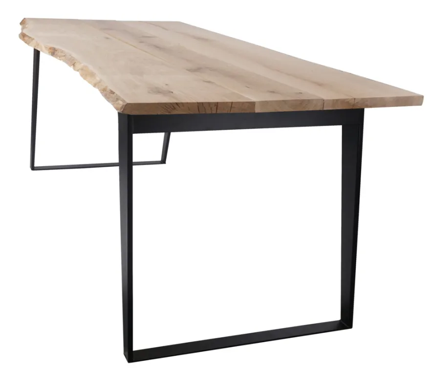 Bordben H74 x B75 cm matsort metal