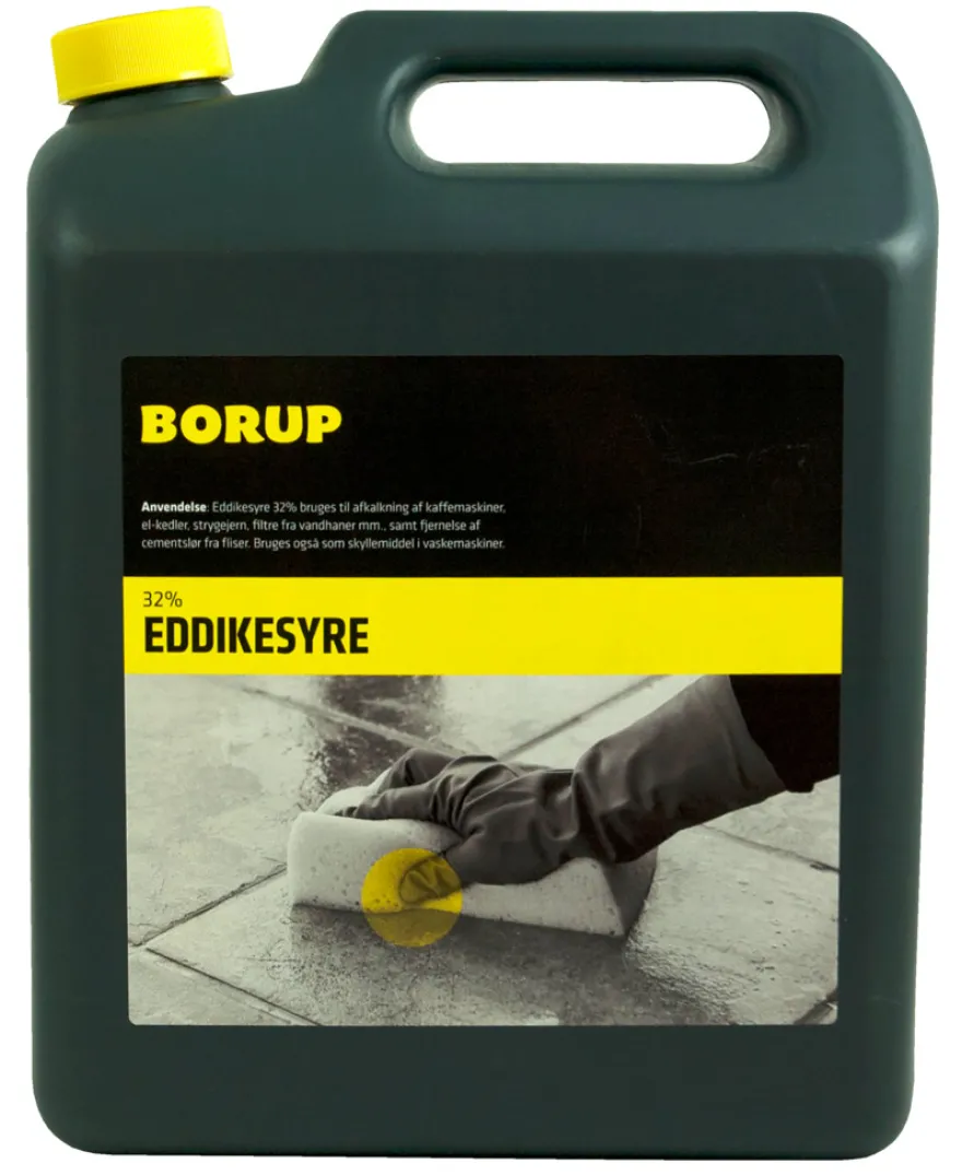 Borup eddikesyre 32 % 5 liter