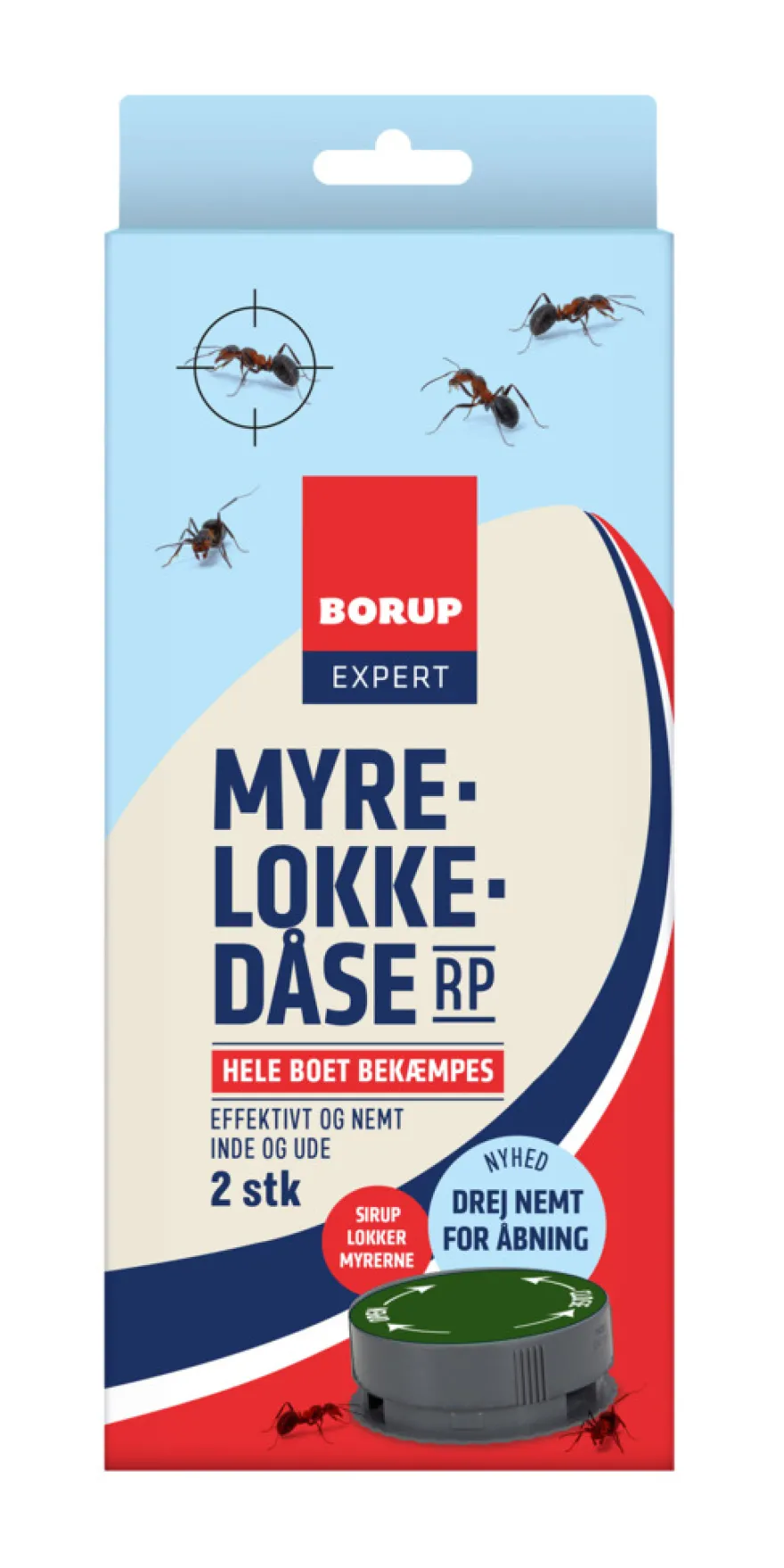 Borup Expert Myrelokkedåse 2 stk.