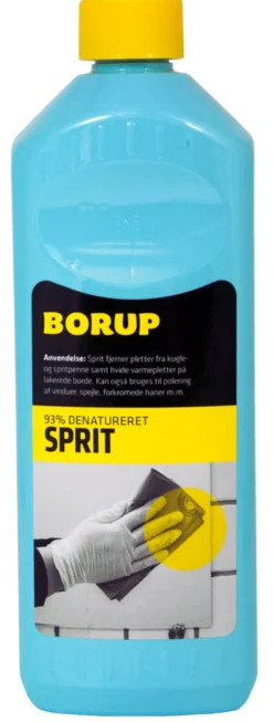 Borup sprit denatureret 93 % 500 ml