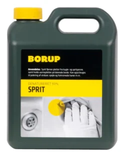 Borup sprit denatureret 93 % 2,5 liter