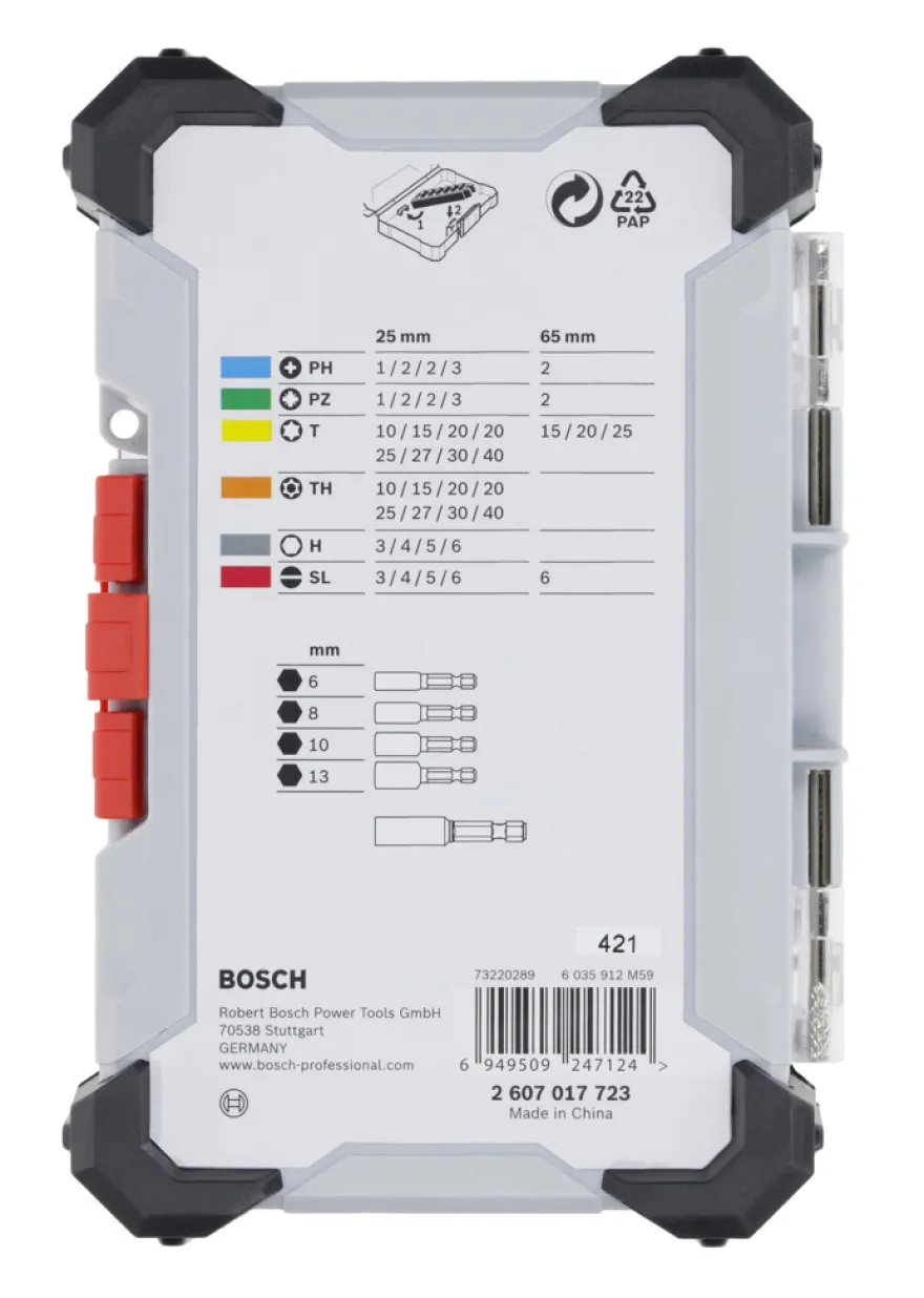Bosch ExtraHard bitssæt 43 dele