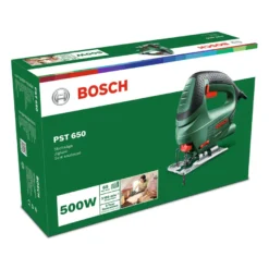 Bosch PST 670 stiksav m/klinger og splintskærme 500 W