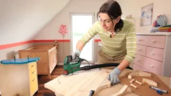 Bosch PST 670 stiksav m/klinger og splintskærme 500 W