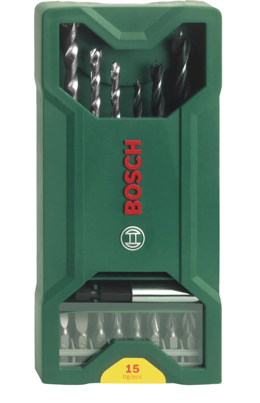 Bosch X-line bor- og bitssæt 15 dele