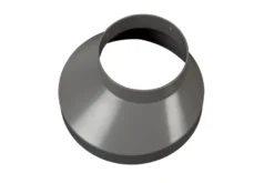 Brøndkrans grå plast, Ø130 mm