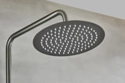 Brusesæt m/termostat Ø250 mm gunmetal