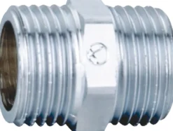 Brystnippel forkromet 3/4" x 3/4"