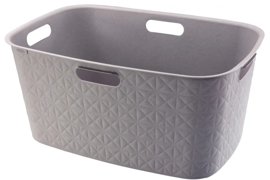 Curver vasketøjskurv 45 liter taupe
