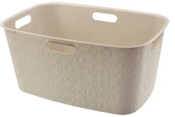 Curver vasketøjskurv 45 liter hvid