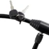 Cykellås wire Ø8 mm x 650 mm - BikeZone®