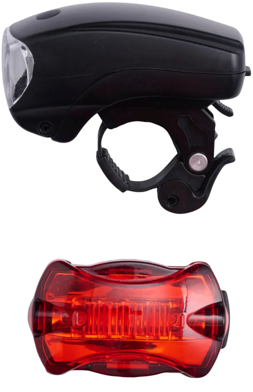 Cykellygtesæt med 5 LED - BikeZone®